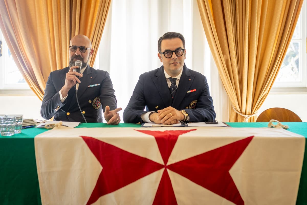 Gaeta, l’incontro annuale della Legazione Golfo di Gaeta dell’Istituzione dei Cavalieri di Santo Stefano