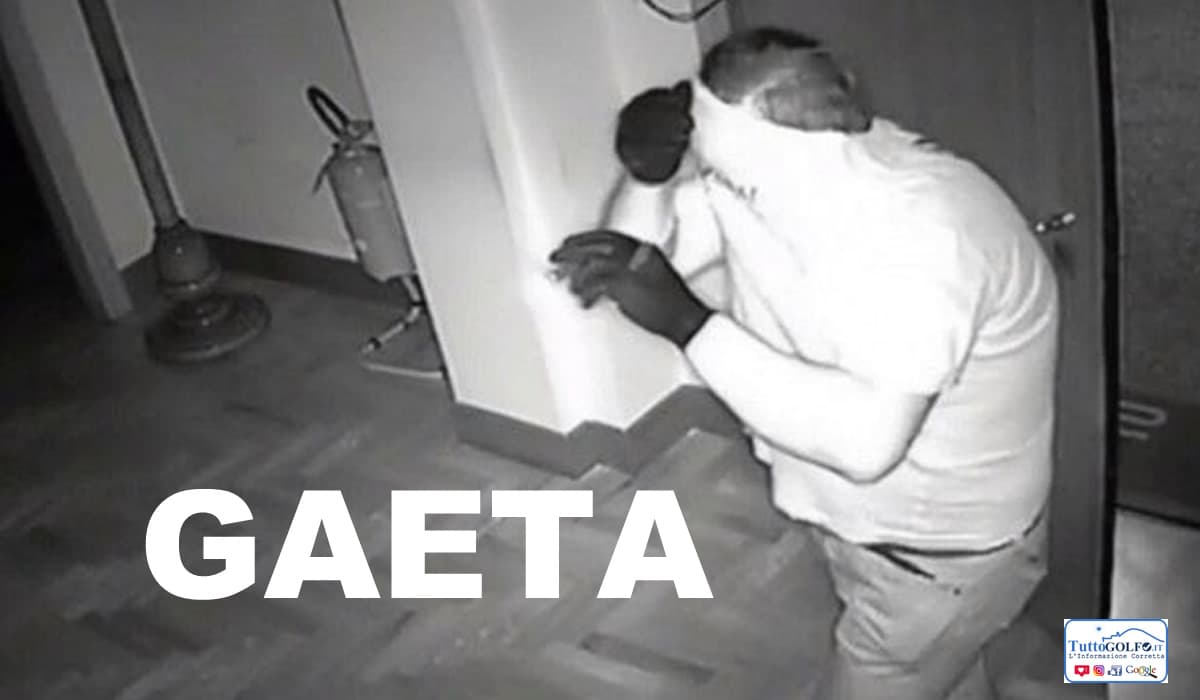 Gaeta, furti in abitazione e in attività commerciali