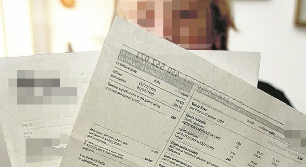 Intesta l'utenza elettrica ad un uomo deceduto nel 1991. La bolletta arriva agli eredi. La vicenda