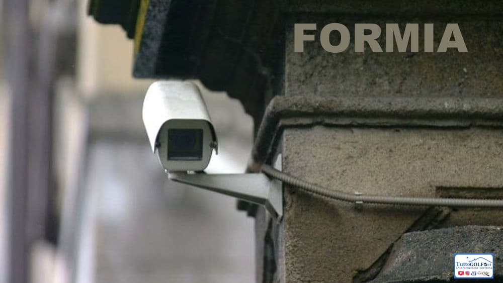 In arrivo a Formia un sistema di telecamere di sorveglianza in spazi pubblici o in luoghi sensibili