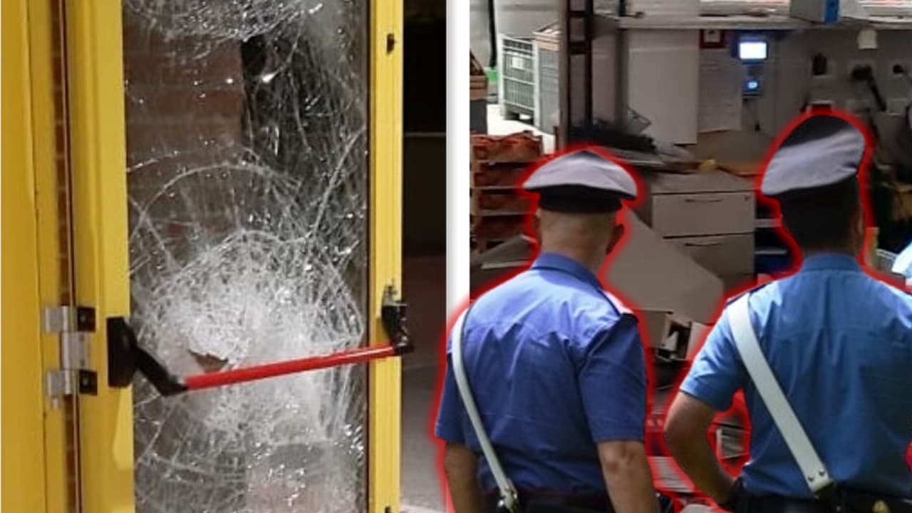 Scene da Film in Provincia di Latina. Malviventi asportano la cassaforte di un Supermercato con 20.000€ in contanti