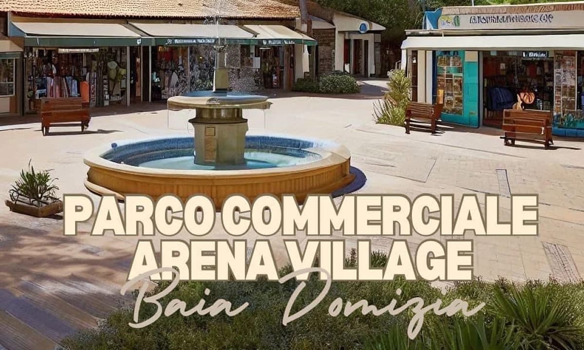 CELLOLE - A BAIA DOMIZIA ARRIVA IL PARCO COMMERCIALE - ARENA VILLAGE