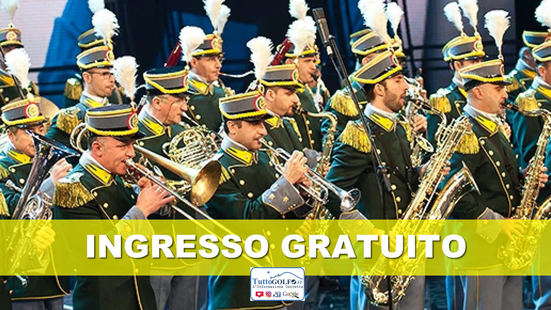 La Banda della Guardia di Finanza in concerto al Teatro Romano di Minturnae