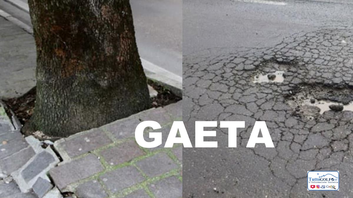 Costano care le buche. Gaeta “insidiosa” sopra la media