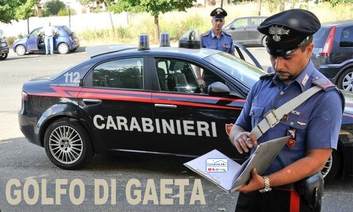 Golfo di Gaeta - Carabinieri in campo a Ferragosto: 66 persone controllate e 29 veicoli