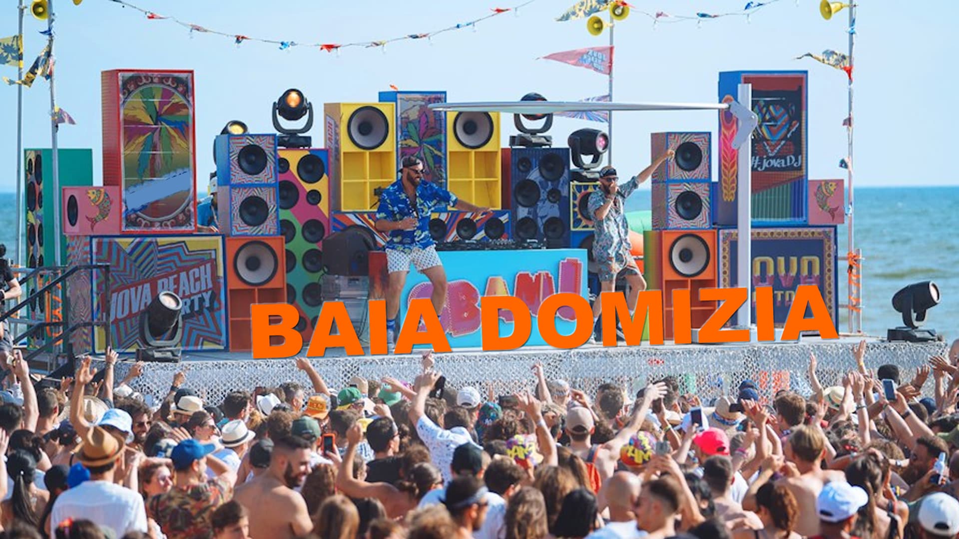 LO “SBAM! FROM JOVA BEACH PARTY” A BAIA DOMIZIA IL 20 LUGLIO