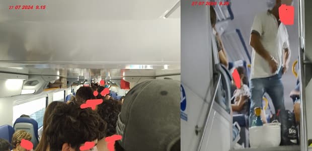 Bolgia sul treno regionale “Rock”. Odissea dei vacanzieri casertani per Formia-Gaeta
