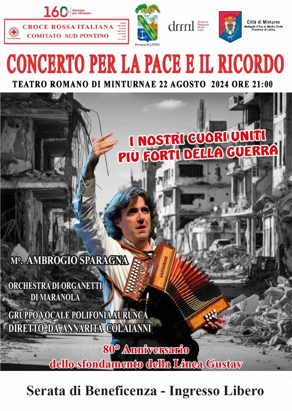 Da Solferino alla striscia di Gaza: 160 anni di impegno umanitario per la Croce Rossa