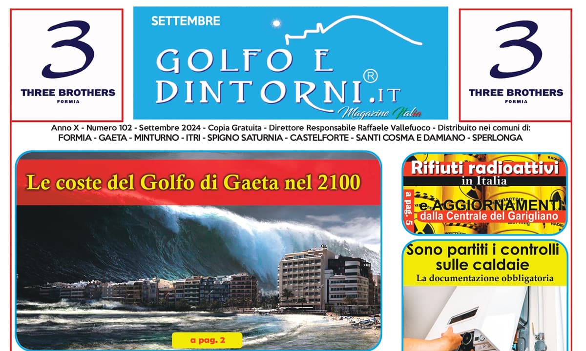Golfo e Dintorni - In distribuzione il Magazine di settembre
