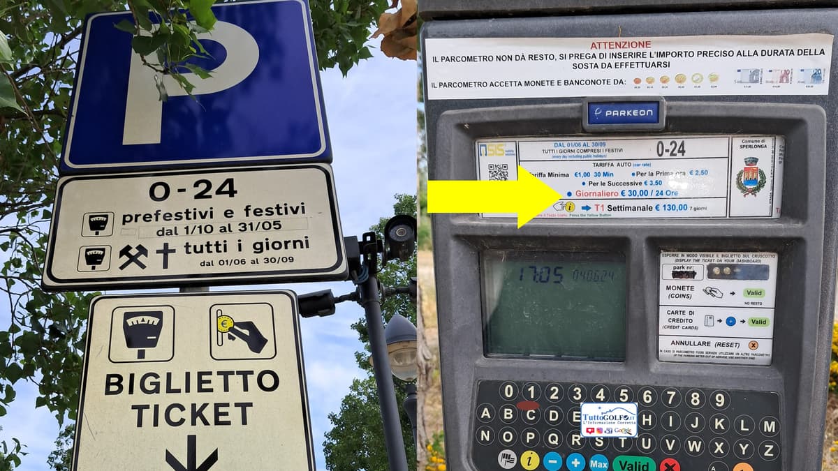 Sosta a peso d’oro: fino a 30€ al giorno per parcheggiare a Sperlonga. Confronto tra le tariffe nei comuni del Golfo