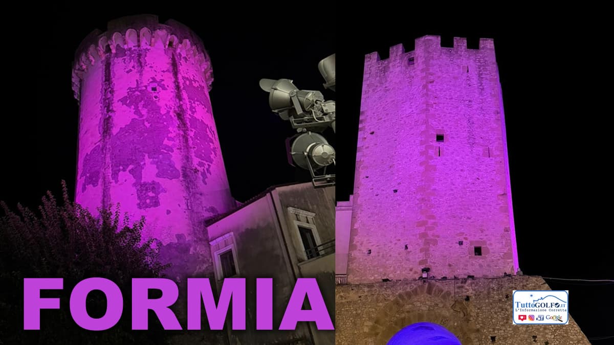 Formia si colora di rosa. L'iniziativa