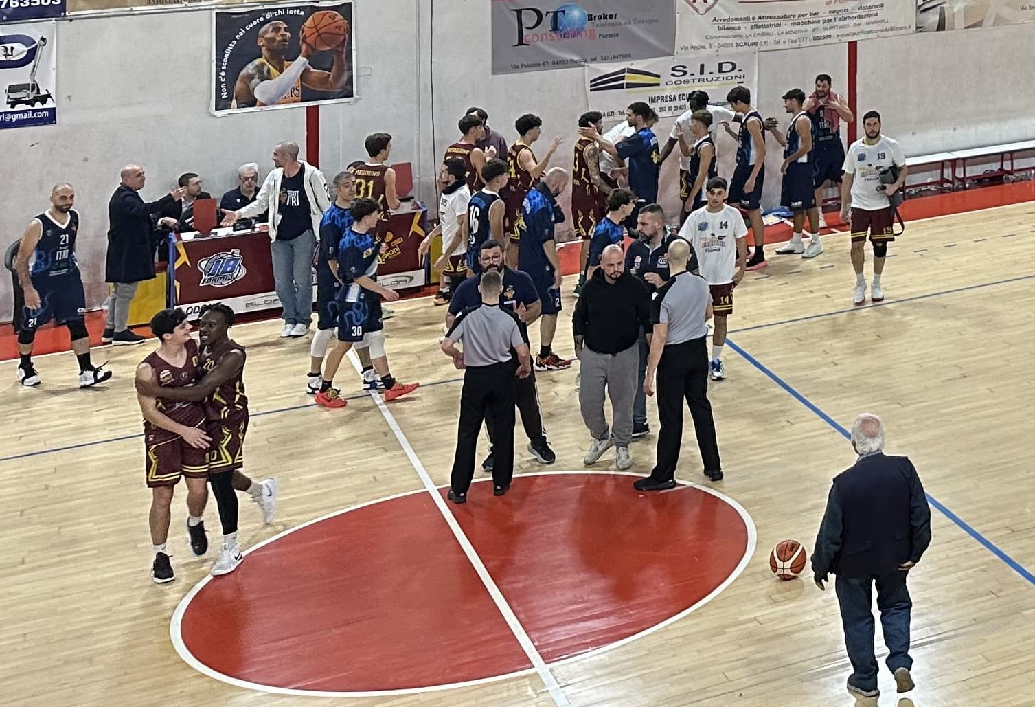 Derby Dr1: Jumbo Basket Formia trionfa contro Basket Itri 78-67