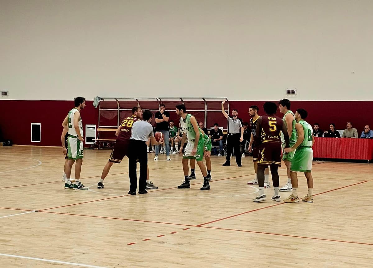 BASKET, DERBY DEL GOLFO - AB SERAPO85 GAETA VS JUMBO BASKET FORMIA 67/75 dopo 1 OT