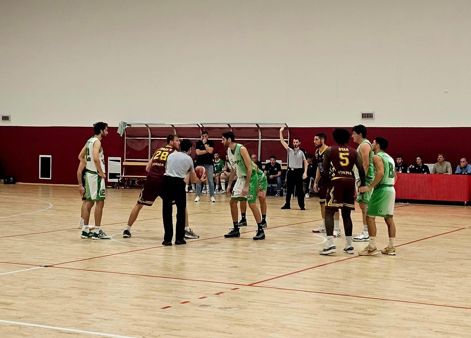 BASKET, DERBY DEL GOLFO - AB SERAPO85 GAETA VS JUMBO BASKET FORMIA 67/75 dopo 1 OT