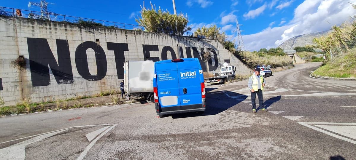 Foto - Gaeta, incidente stradale tra due veicoli