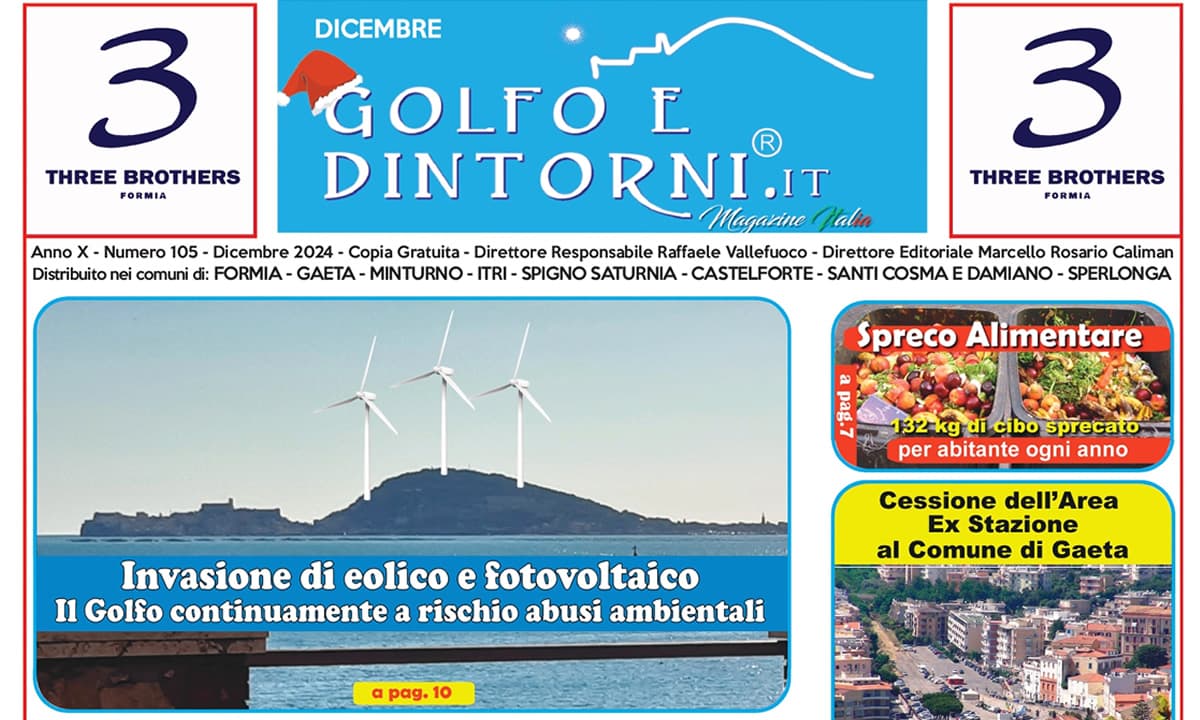 Golfo e Dintorni - In distribuzione il numero di dicembre