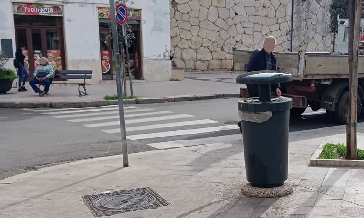 Fondi - Nuovi cestini lungo il Corso Appio Claudio: la sperimentazione