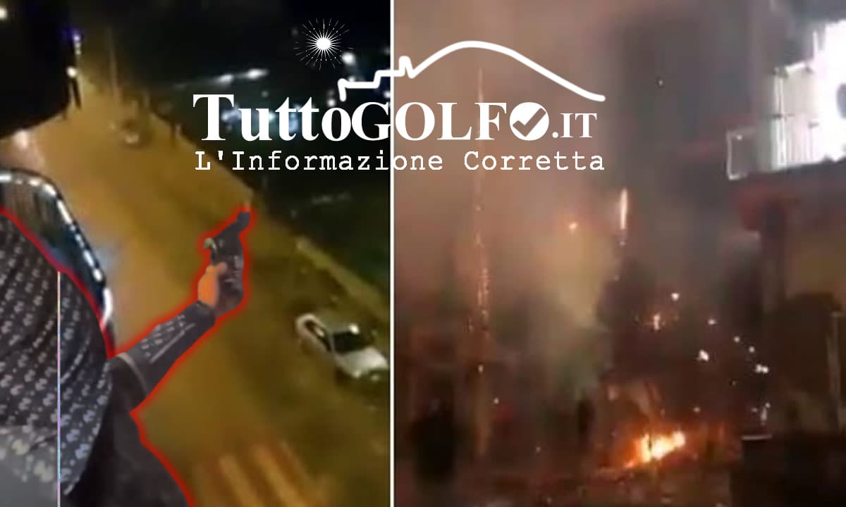 Festeggia il capodanno sparando alcuni colpi d’arma da fuoco dal terrazzo filmando il tutto per i social