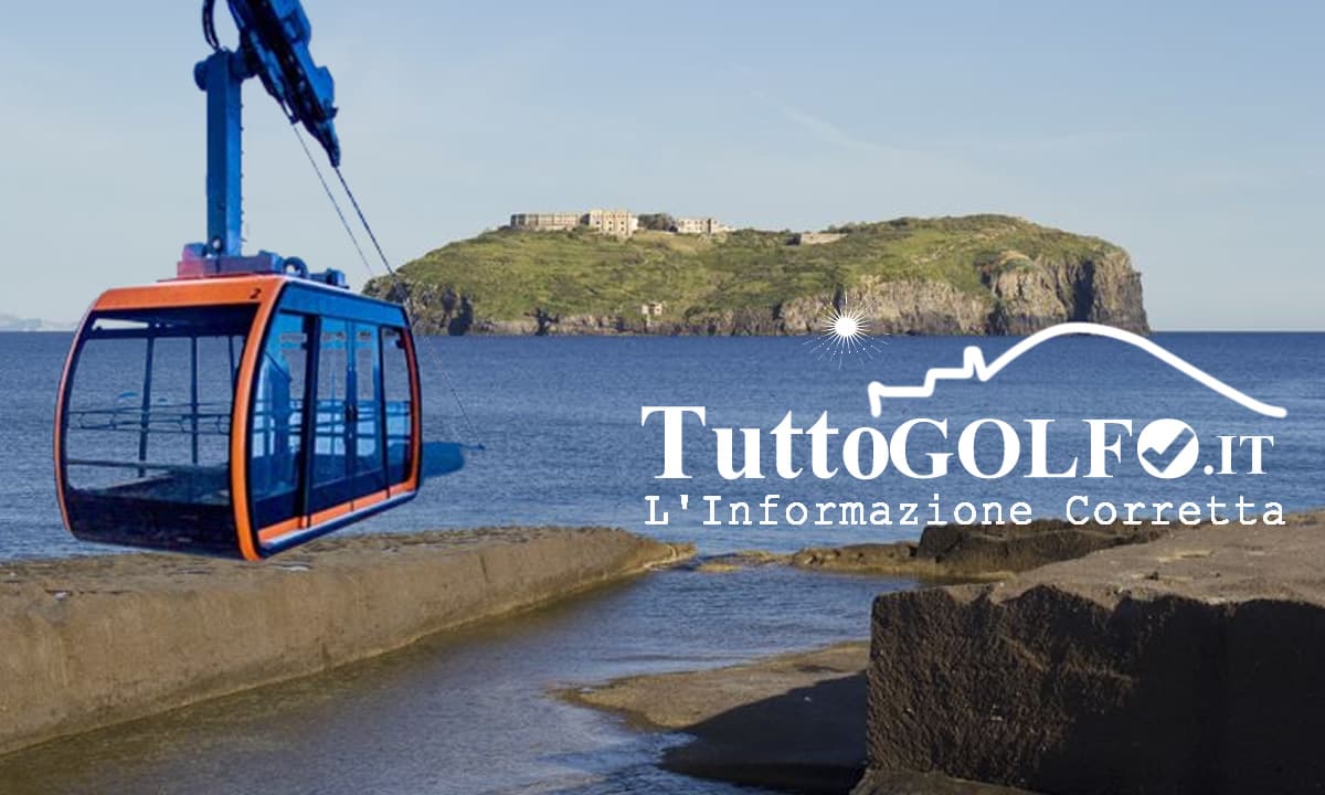 Una piccola Funivia per il collegamento tra Ventotene Santo Stefano