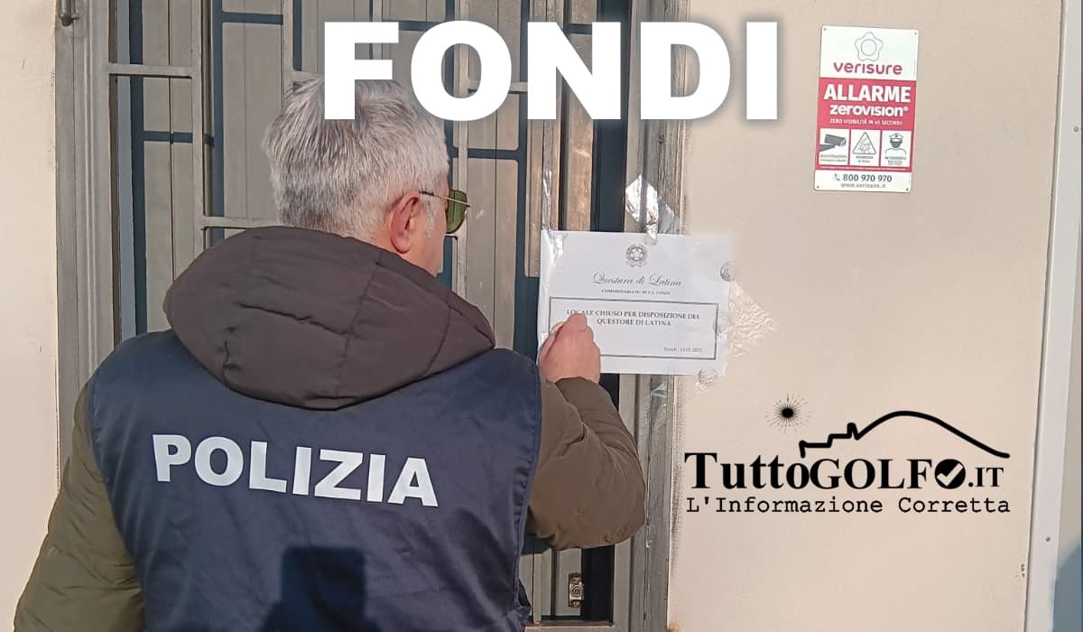Fondi, sospesa la licenza di una barberia: chiusura di 10 giorni disposta dal Questore
