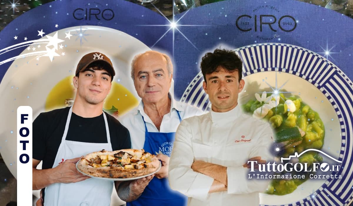 FOTO - E' stata una vera SERATA STELLARE all'Antica Pizzeria Da Ciro a Gaeta. Conclusa la prima delle cene con chef stellati