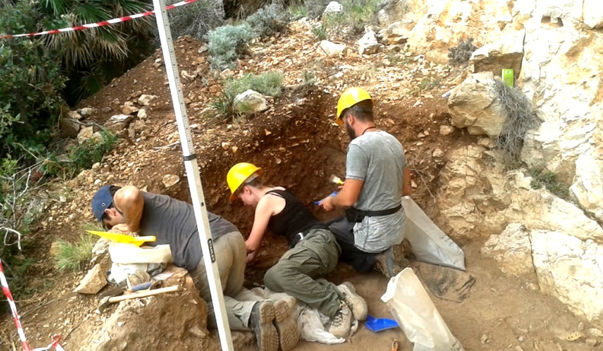 La più antica sepoltura di Homo sapiens in Provincia di Latina. Gli scavi