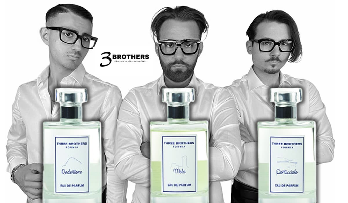 Nasce una linea di profumi firmata Three Brothers. Un mashup che avvolge note e sentori floreali che caratterizzano la città di Formia
