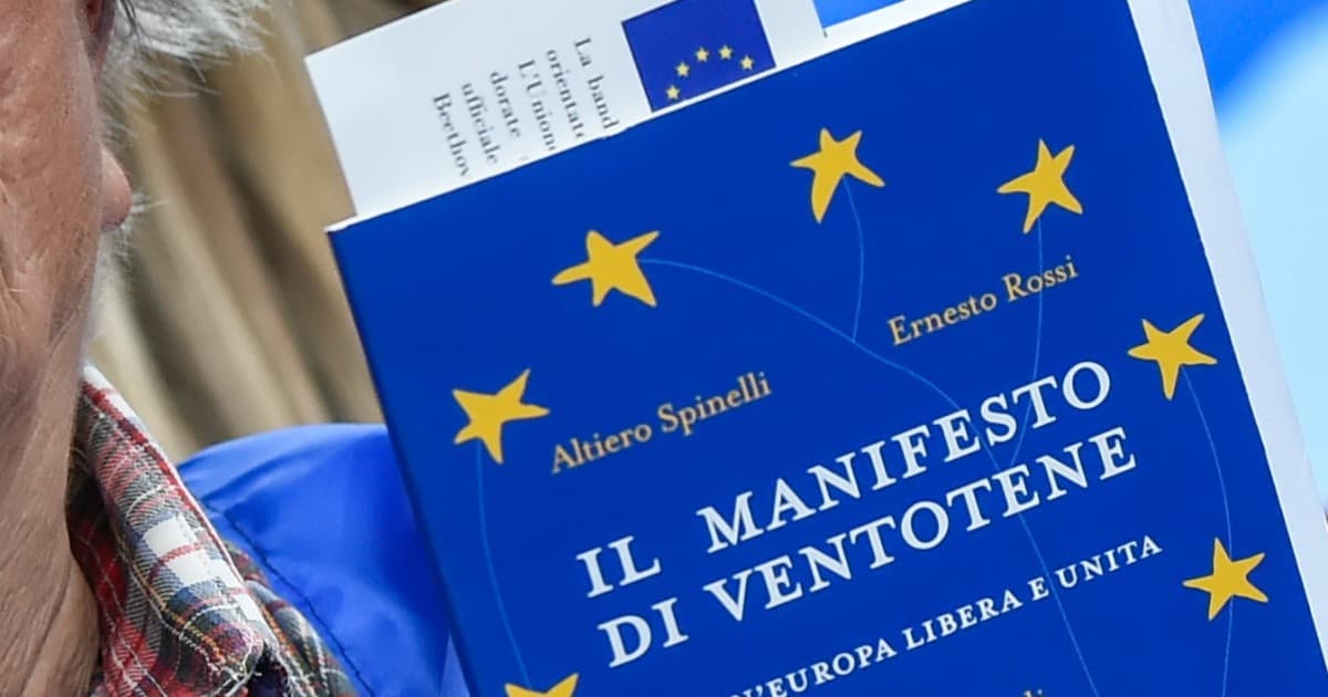 Il Manifesto di Ventotene sia orgoglio della storia italiana che di quella europea