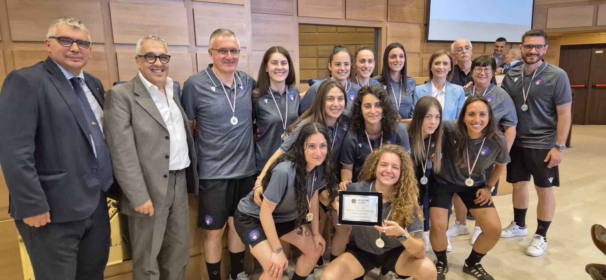 La Regione Lazio celebra i successi calcistici al Torneo delle Regioni 2025. Palazzo e Righini: “Puntiamo sui nostri giovani talenti"