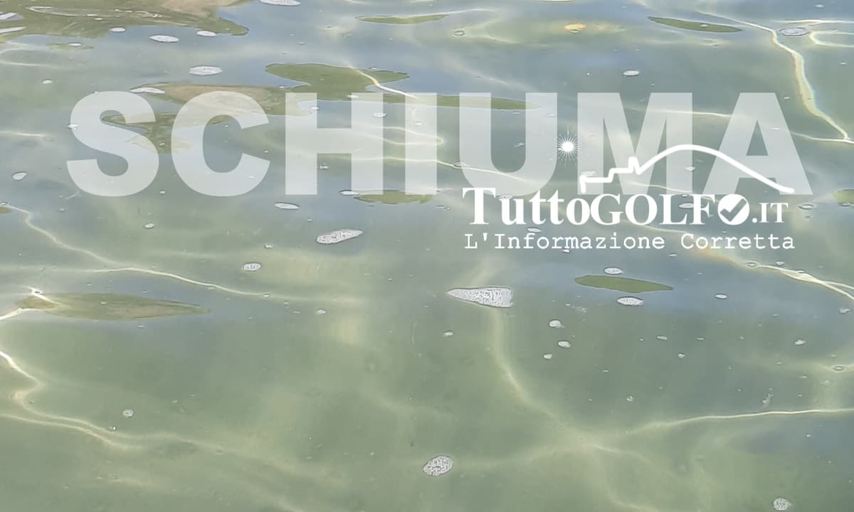 Schiuma in mare a nel Golfo di Gaeta: fenomeno naturale o segnale d’allarme?