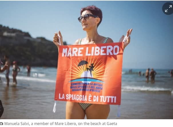 Emanuela Salvi: Calo di presenze nei lidi? Quando si parla di spiagge si deve discutere di diritti