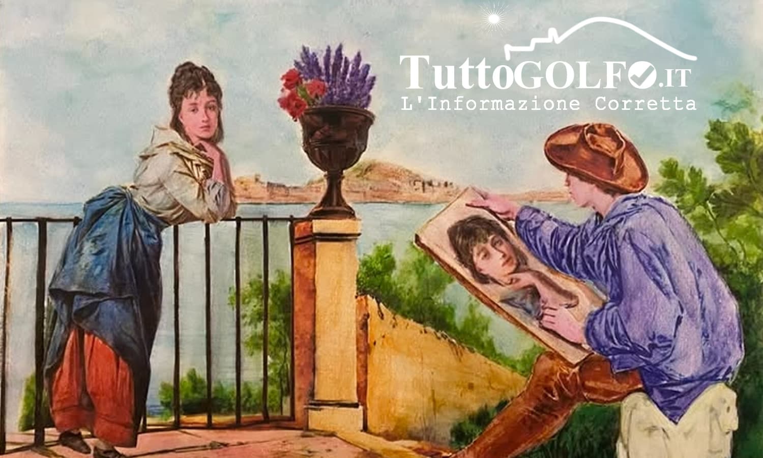 Formia - "Il ritratto", la storia d'amore che si cela nell'immagine