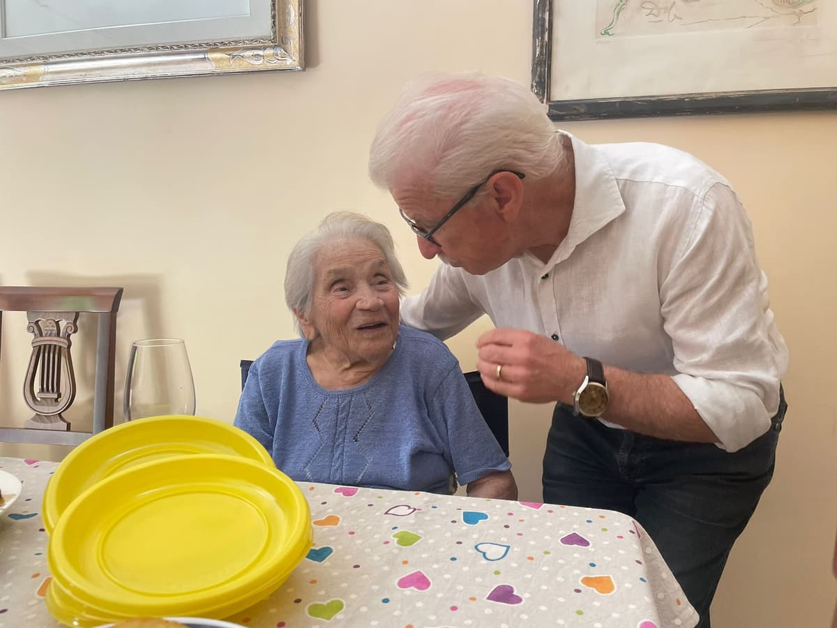 102 anni Agnese Girolami: cambia residenza e si trasferisce a Fondi