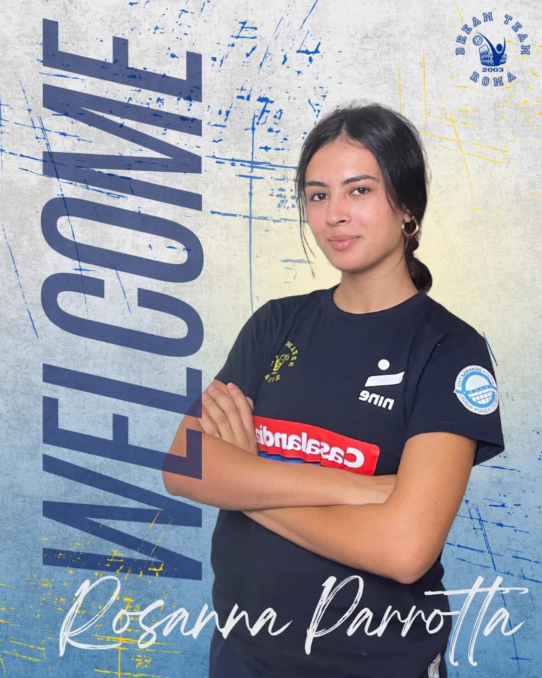 La formiana Rosanna Parrotta in serie C. E' la nuova pallavolista centrale della A.S.D. Dream Team Roma