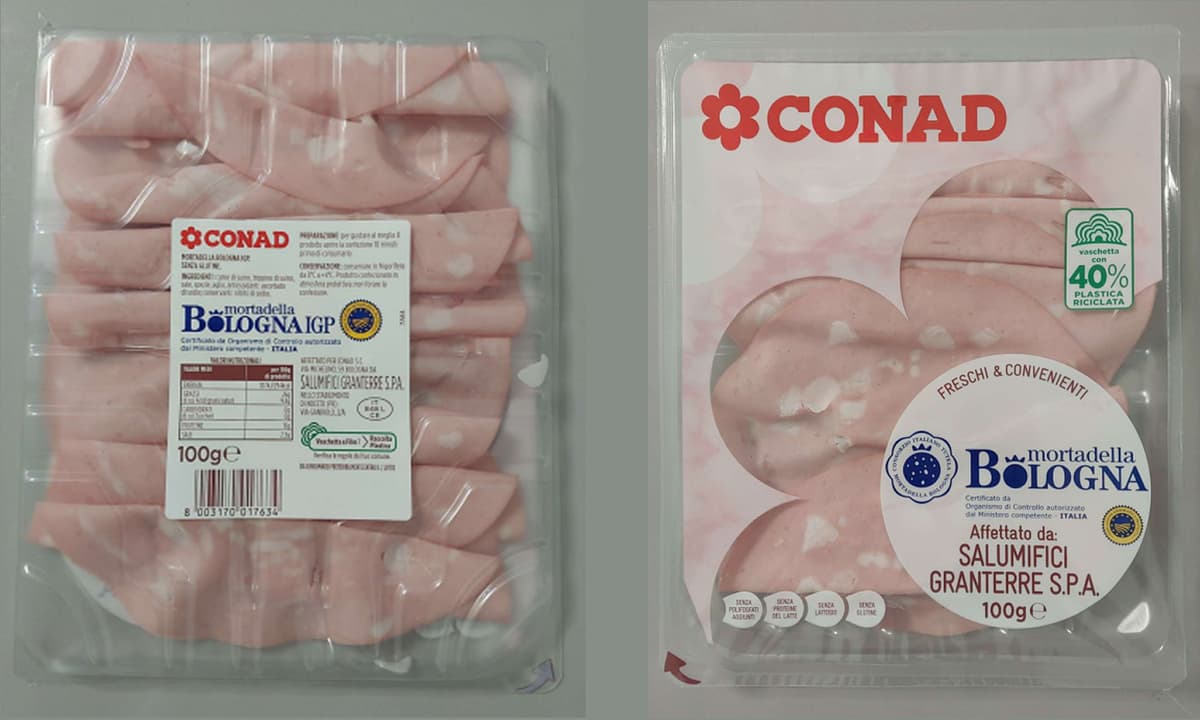 CONAD, richiamo alimentare per la mortadella di Bologna IGP: "possibile presenza di lysteria monocytogenes"