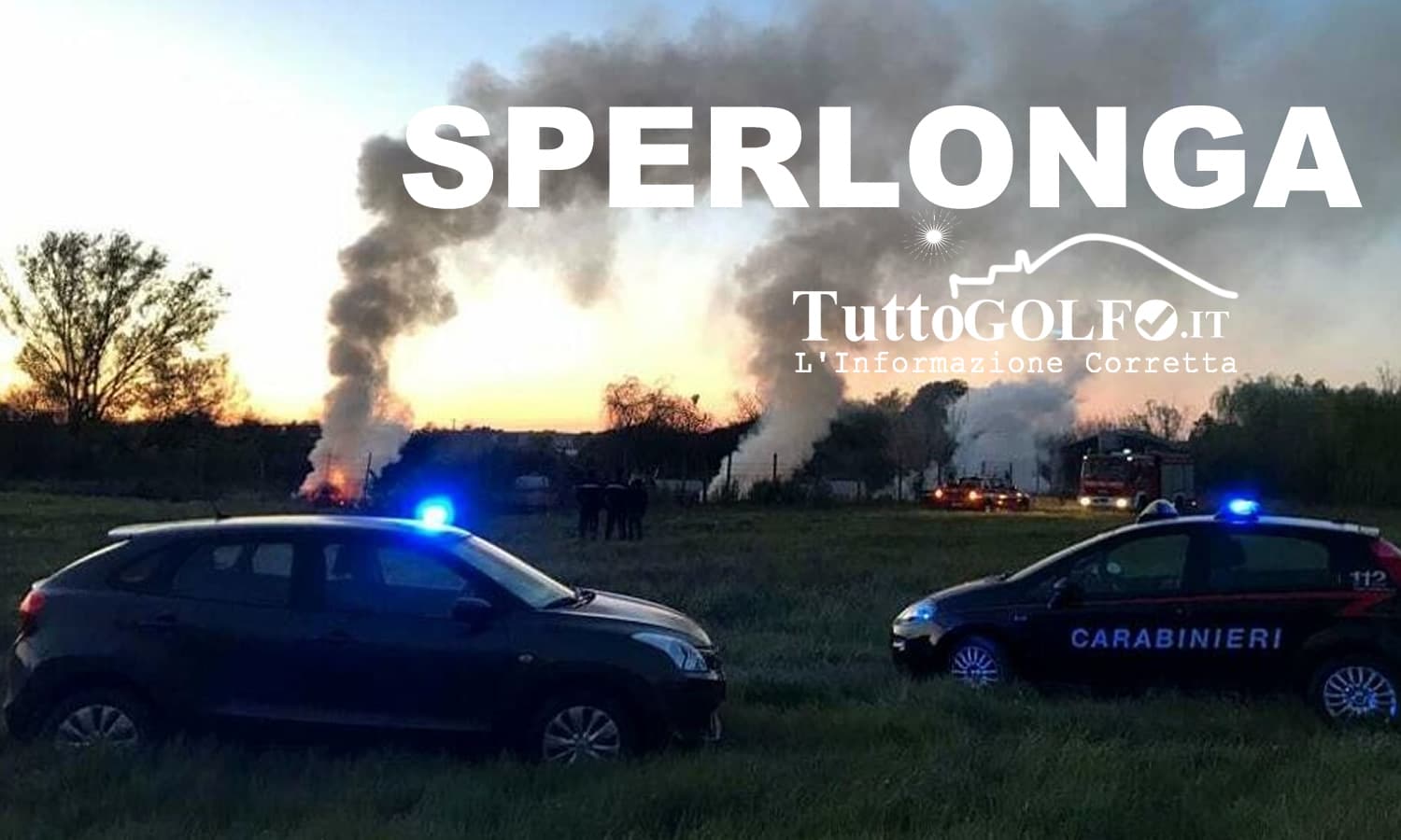 Sperlonga, denunciato un 64enne di Fondi. Bruciava plastica, materiale tessile e ferroso