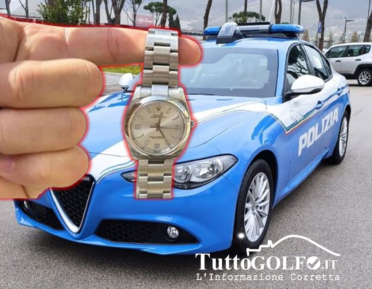 Si presenta con un assegno falso per acquistare un orologio di lusso. Arrestato