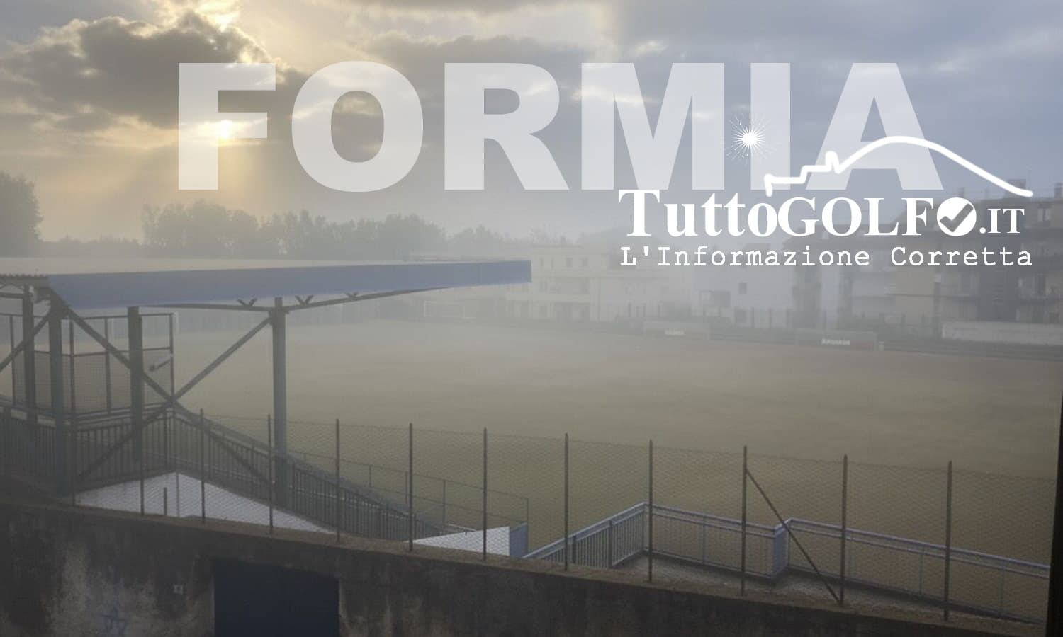 Fumo denso a Formia: la zona di San Giulio si sveglia in una coltre grigia