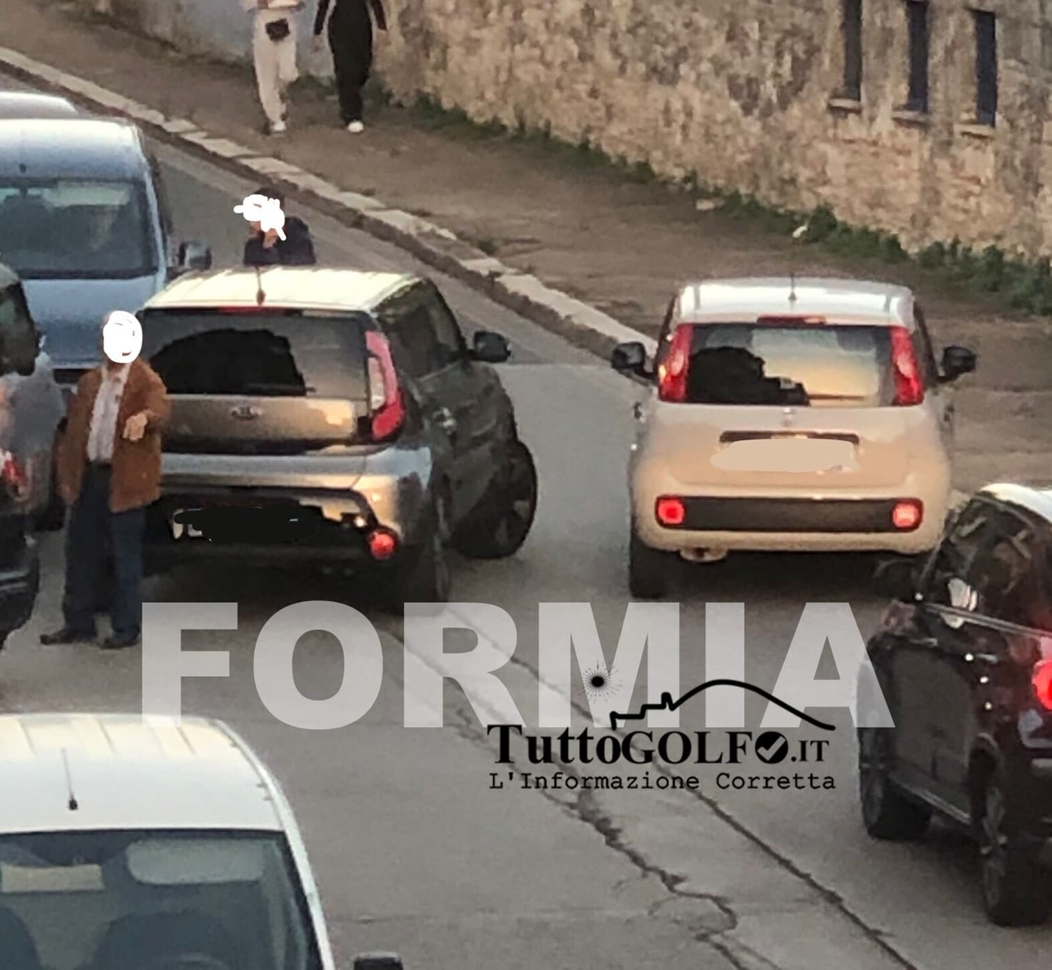 Traffico in tilt e nervi a pezzi: Formia si ferma per un incidente
