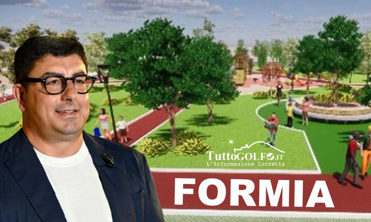 Formia, il progetto Parco di Penitro - Secondo stralcio dei lavori