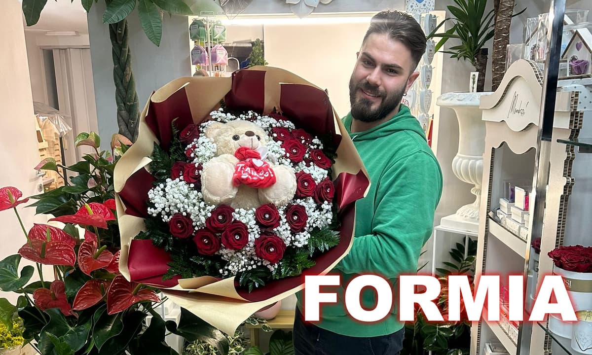 A Formia, "Ciro Flowers": fiori, piante e articoli da regalo. I progressi.