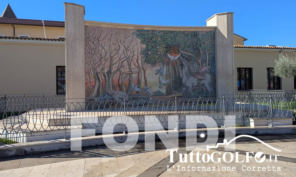 Fondi - Il Mosaico di Purificato torna al suo antico splendore
