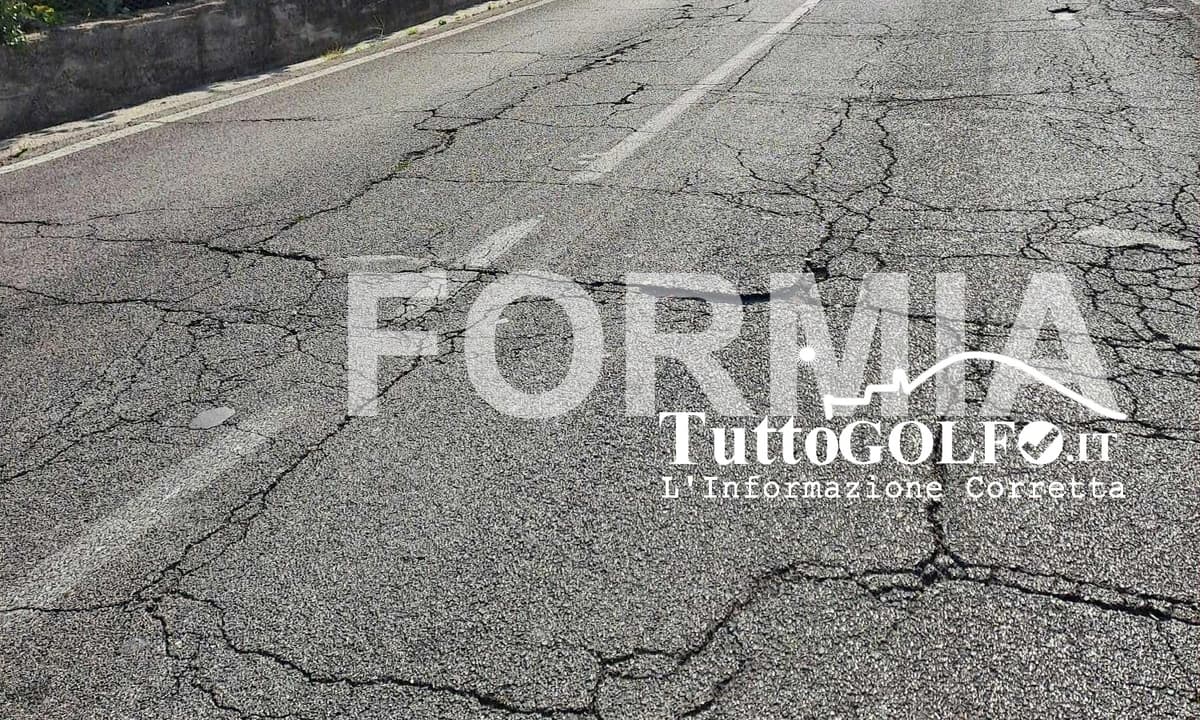 Formia, Via Rotabile: lunedì 17 novembre al via i lavori di rifacimento del manto stradale