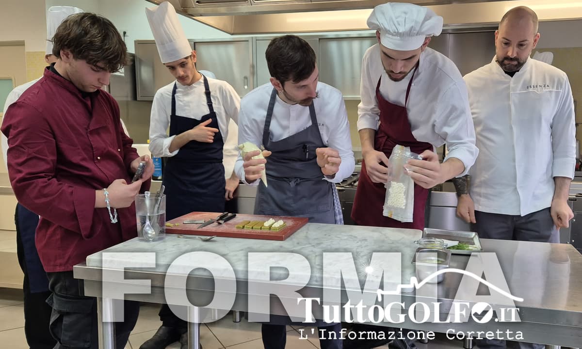 Formia - I futuri chef del Celletti firmano la cena di gala di Natale: talento, disciplina e passione in tavola