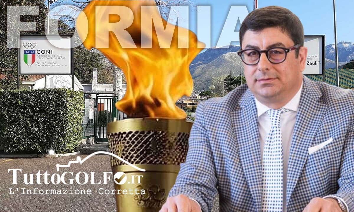 Il 26 dicembre a Formia il passaggio della fiamma olimpica di Milano Cortina 2026