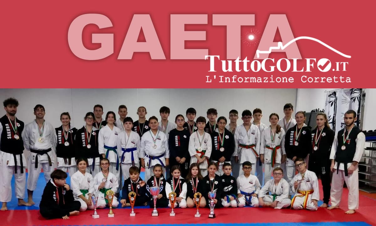 Trionfo del Sakura Dojo a Gaeta