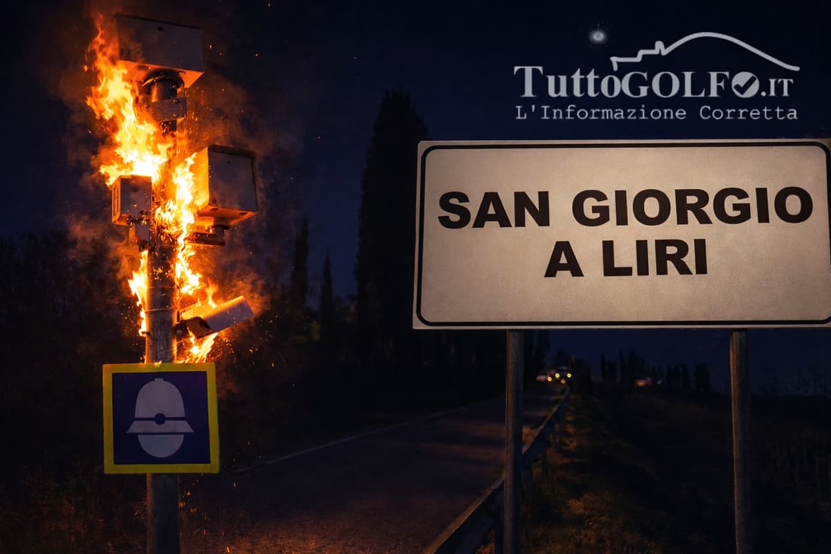 In fiamme l'Autovelox di San Giorgio a Liri: dopo Fleximan spunta l'ipotesi di “Fireman”