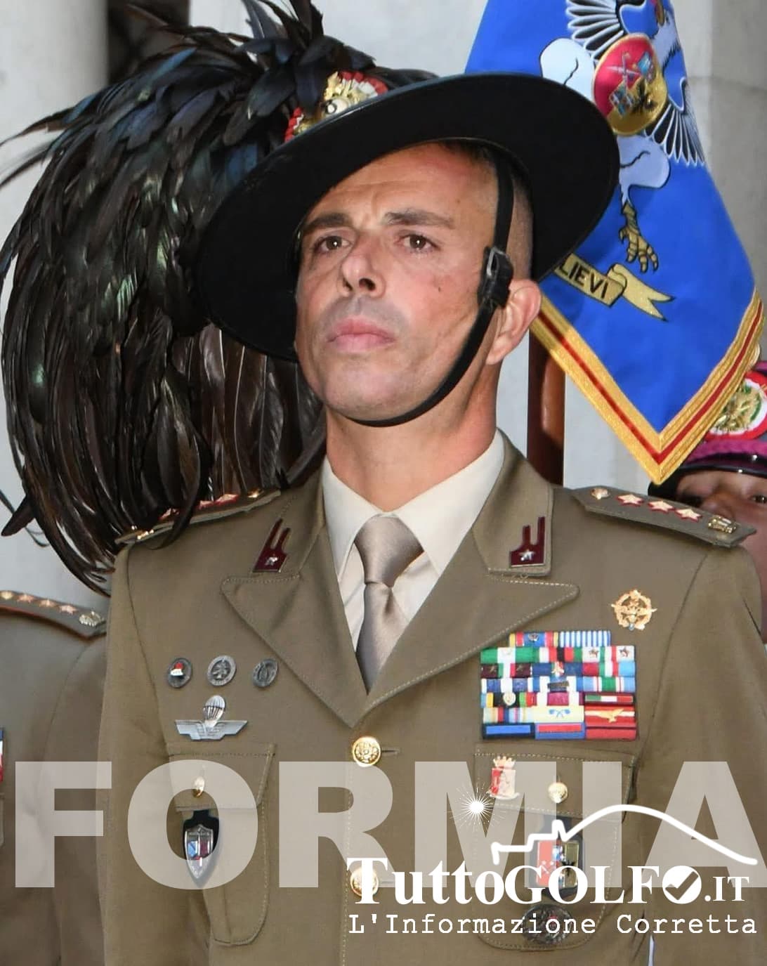 Formia celebra la promozione a generale di Elio Manes