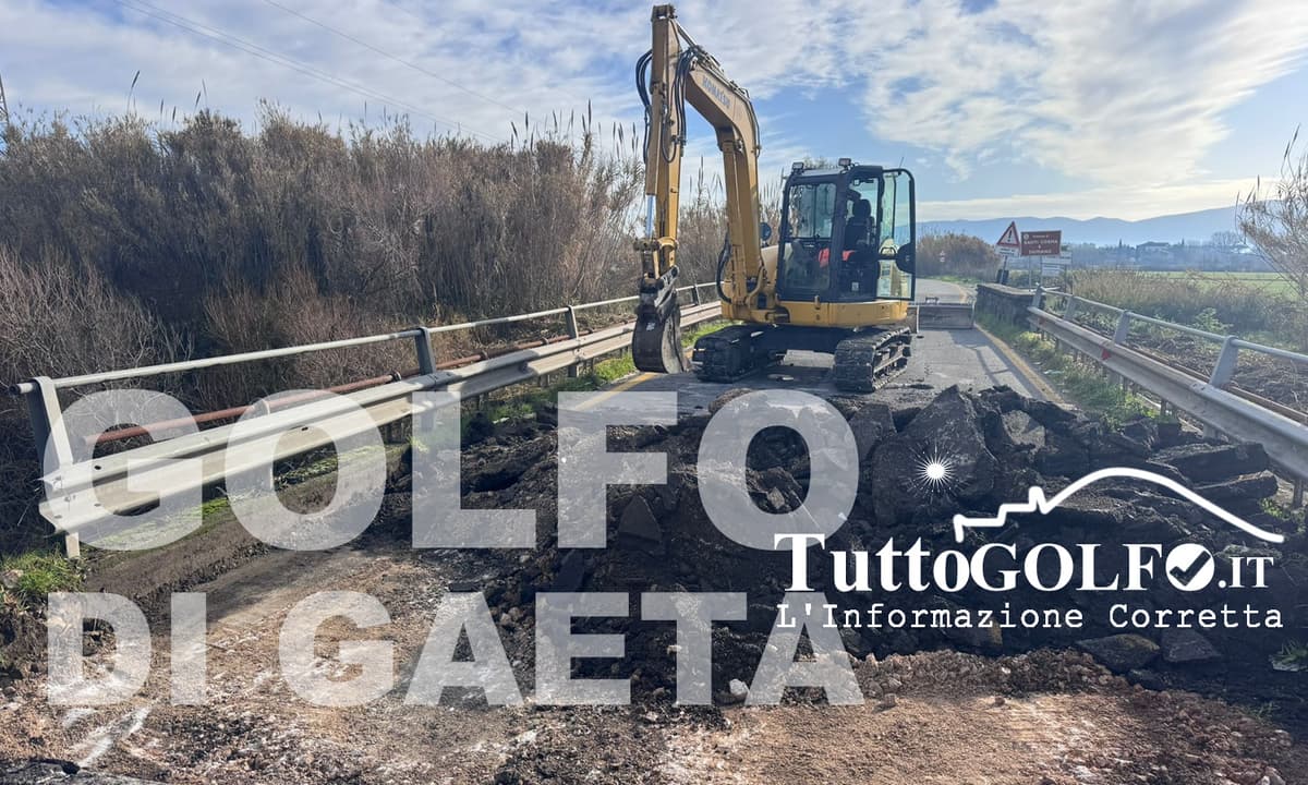 Santi Cosma e Damiano - Ponte sulla SP 126 Portogaleo, i lavori entrano nella fase finale