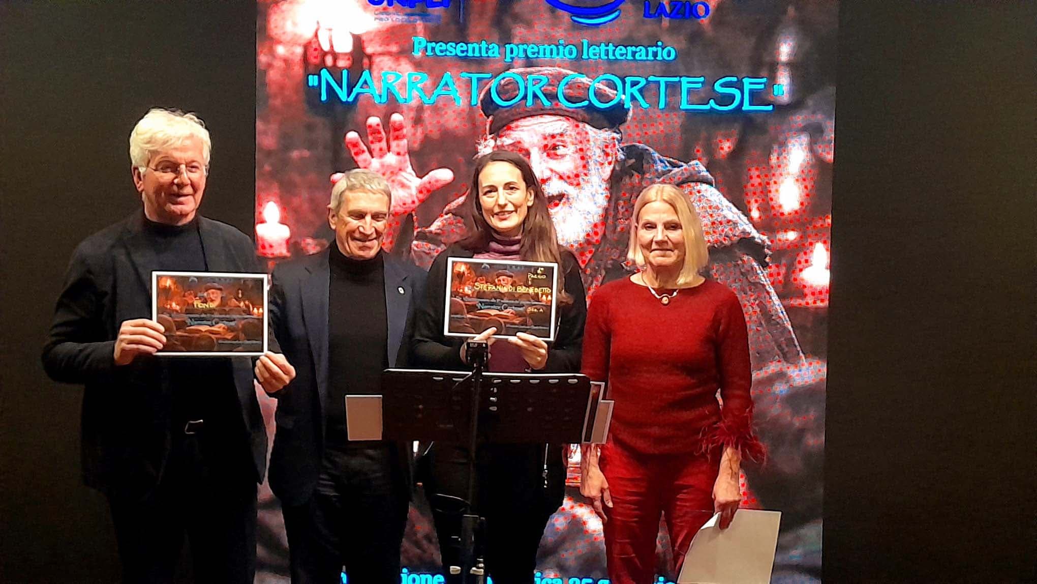 Stefania Di Benedetto della Pro Loco Fondi vince il primo premio del Narrator Cortese dell'Unpli Lazio